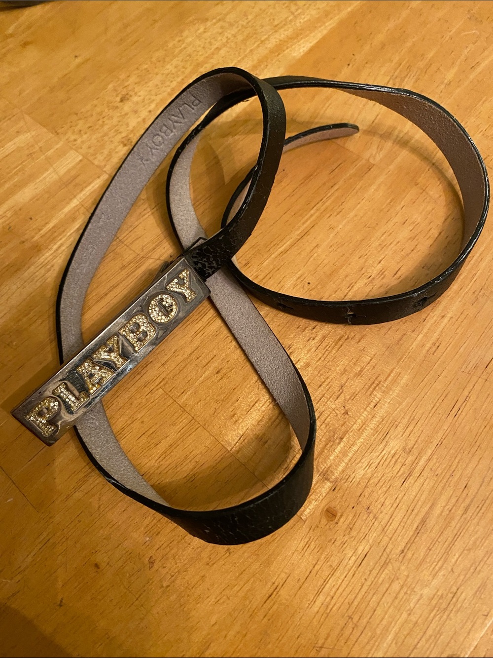 Playboy belt Vtg original 30-34